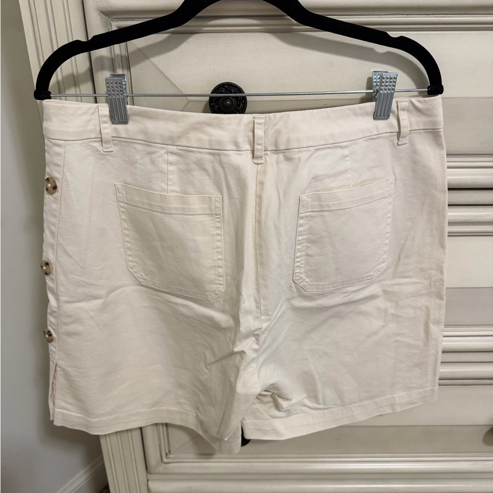 NWT J. Jill Linen Cotton Blend Bermuda Short - Picture 6 of 6